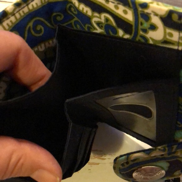 Vera Bradley Rhythm and Blues Snap Wallet - Picture 5 of 8
